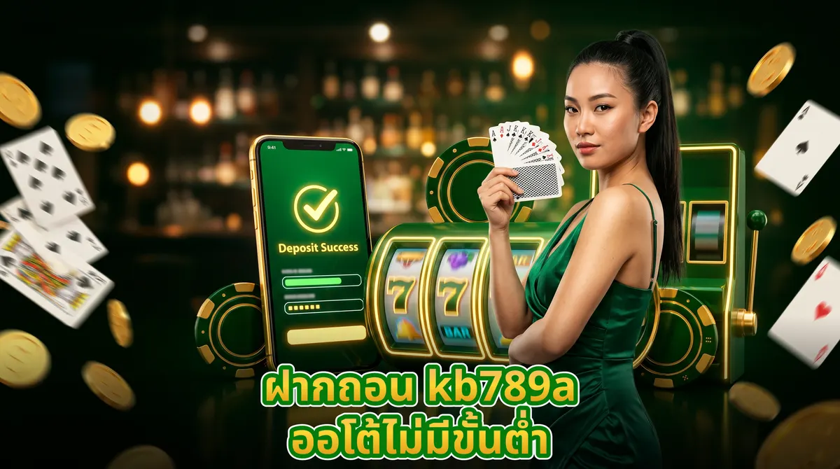 สมาร์ตโฟนแสดงหน้าจอทำรายการสำเร็จพร้อมวงล้อสล็อตโฮโลแกรมและชิปคาสิโนเรืองแสง