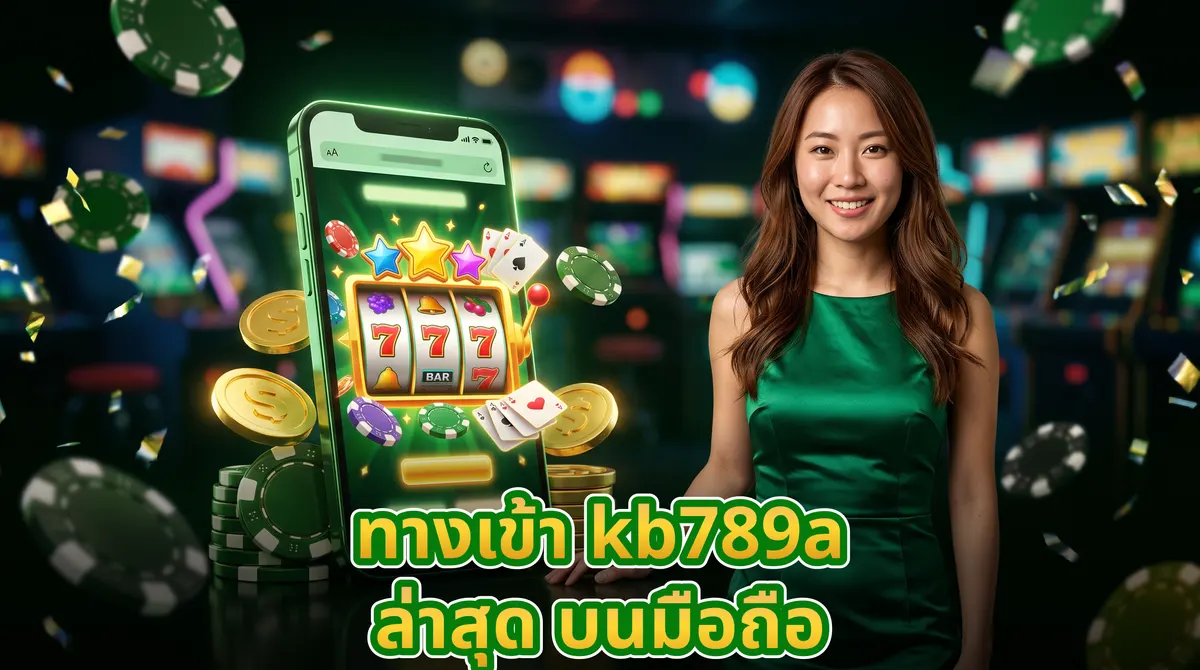 โทรศัพท์มือถือหรูหราแสดงหน้าเว็บสล็อตออนไลน์บนบราวเซอร์รายล้อมด้วยชิปคาสิโนและเหรียญทองบนโต๊ะไม้